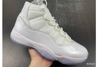 'Silver Retro Jordan Air 11 Anniversary' 0718